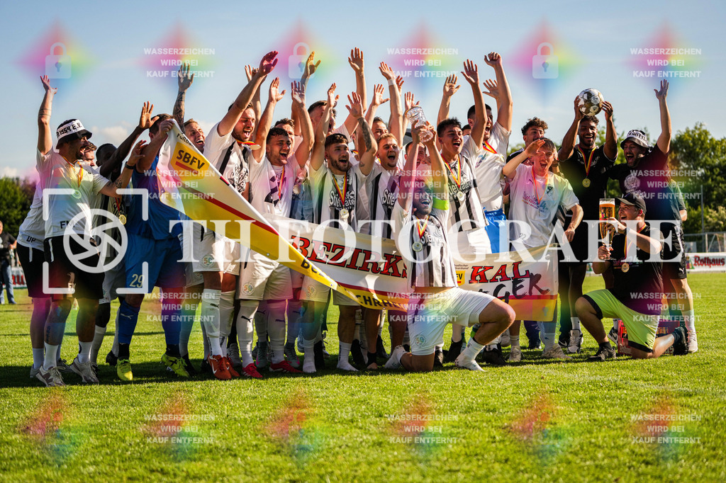 GER, FC Zell - FC Wittlingen, Fussball, Rothaus Bezirkpokal, Finale, Saison 2024/2025, 29.05.2025 | GER, FC Zell - FC Wittlingen, Fussball, Rothaus Bezirkpokal, Finale, Saison 2024/2025, 29.05.2025Foto: TH Fotografie/Alessio Bosco