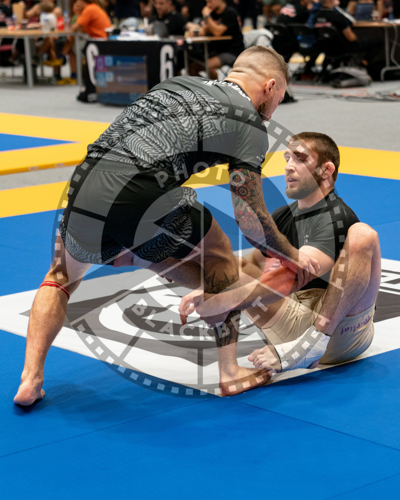 20230916PBB7211 | Fighters compete during the grappling tournement ADCC Trials (European, Middle East and African Championship) in Warsaw, Poland, on September 16, 2023.