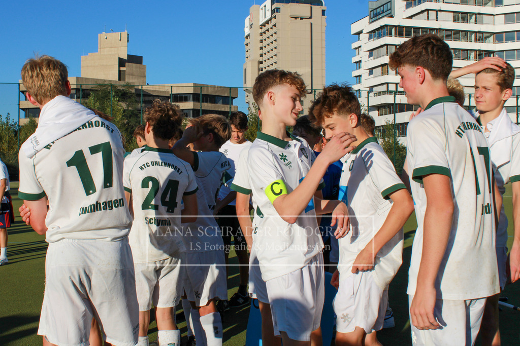 MU14 FINALE Westdeutsche Meisterschaft  Rot-Weiß Köln - HTC Uhlenhorst Mülheim 24.09.23 Düsseldorf-260 | lanaschraderfotografie - Realisiert mit Pictrs.com