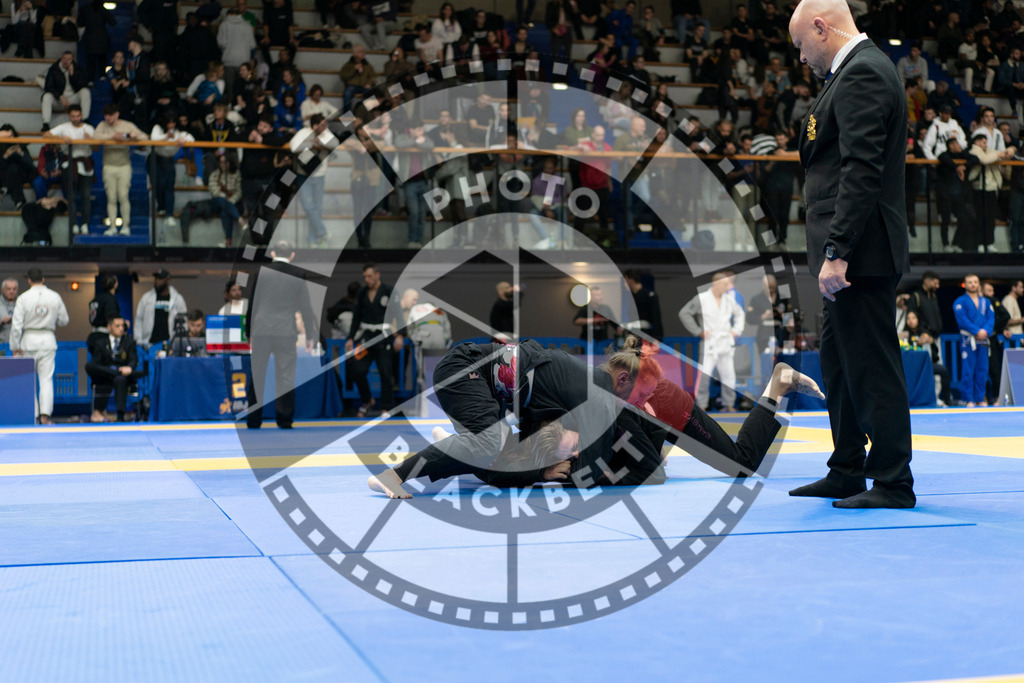 20240119PBB2665 | Fighters compete during the IBJJF European Championship in Paris, France, on January 19, 2024.