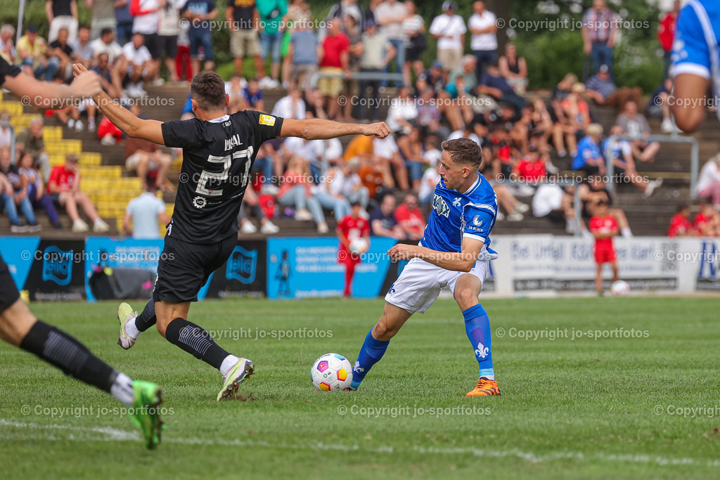 Giessen_Darmstadt (256) | 16.07.2023; Testspiel; Waldstadion Gießen; FC Gießen - SV Darmstadt 98; Ergebnis: 2:0 (0:0)