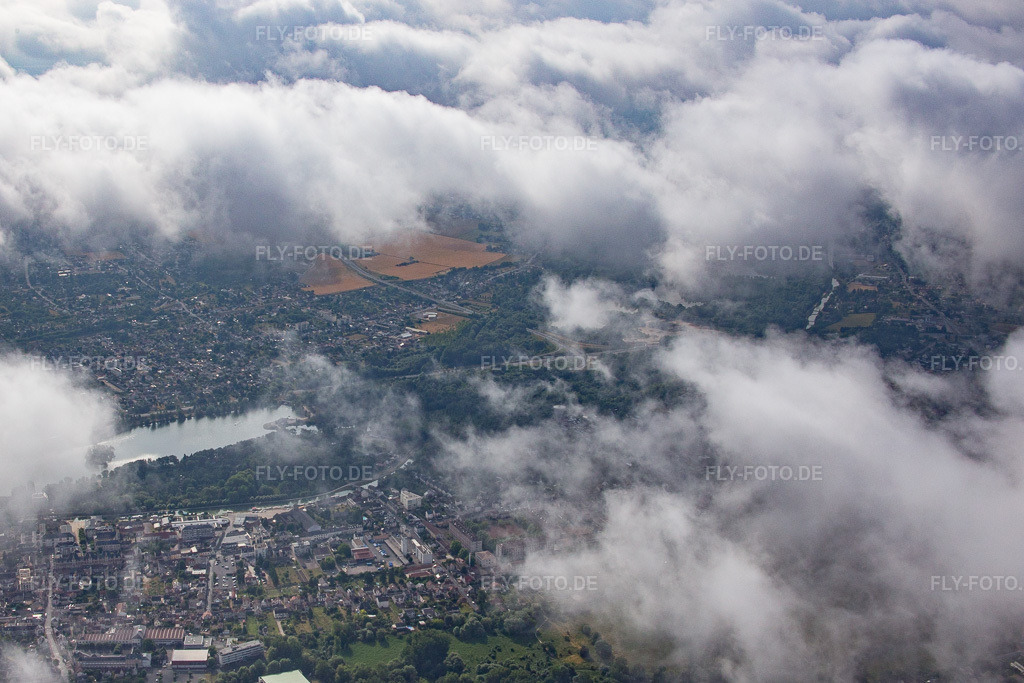 Luftbild: Ortsansicht in Villemandeur im Bundesland Loiret in Frankreich. Foto: IMG_082595.jpg vom 21.06.2015 durch Werner Riehm/FLY-FOTO.de