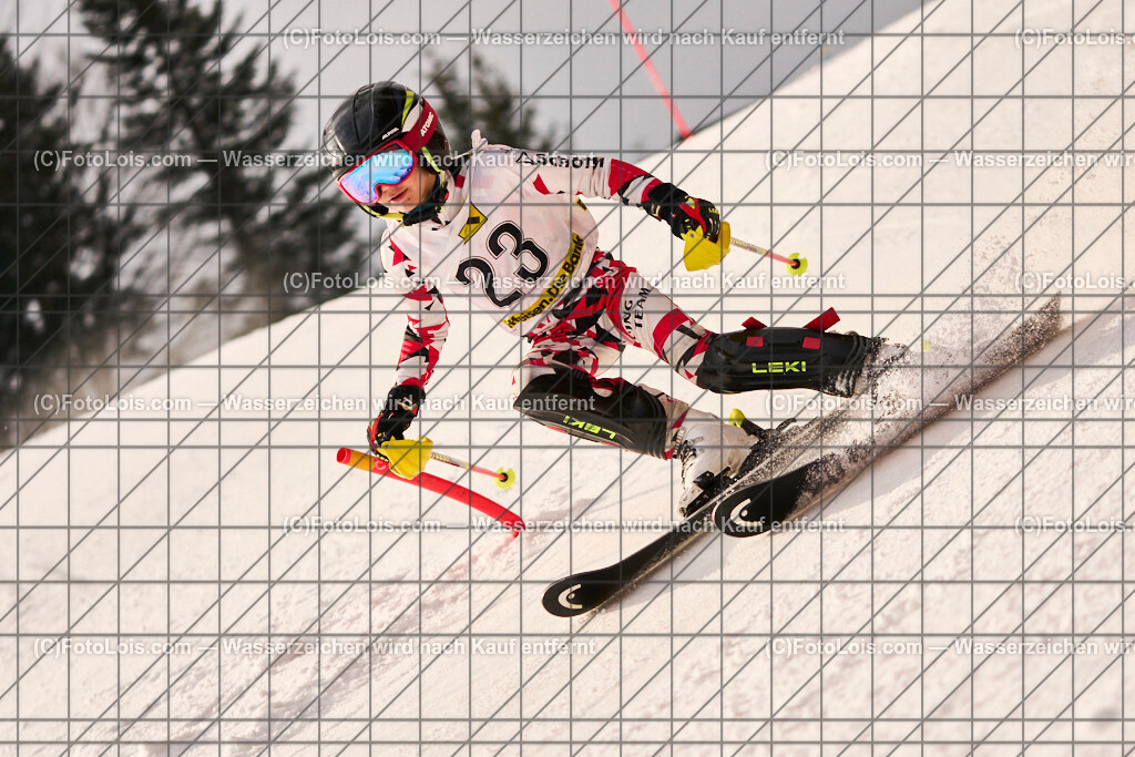 ALP3133_KinderCup-SL_STMK_Strallegg_Fuchs Tobias | Raiffeisen KINDERCUP Alpin, SLALOM auf der JogllandStreif in Strallegg am So 23. Februar 2025. Veranstaller: Steirischer Skiverband (5000). Skiunion Strallegg (5197).