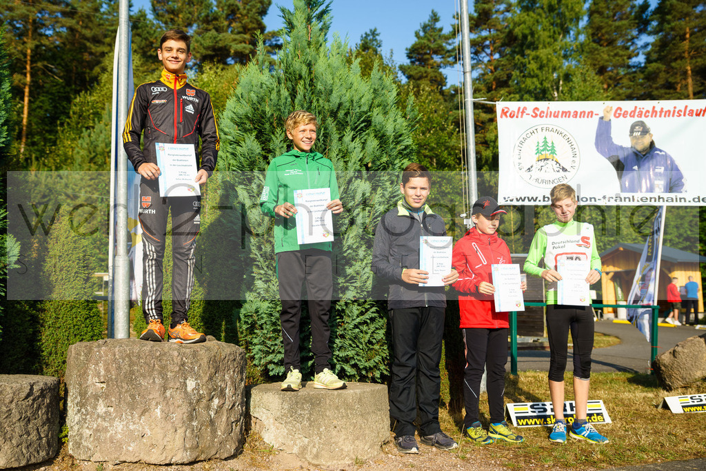 Rolf Schumann-Gedächtnislauf Frankenhain  | 15. Rolf Schumann-Gedächtnislauf in Frankenhain am 25. August 2018