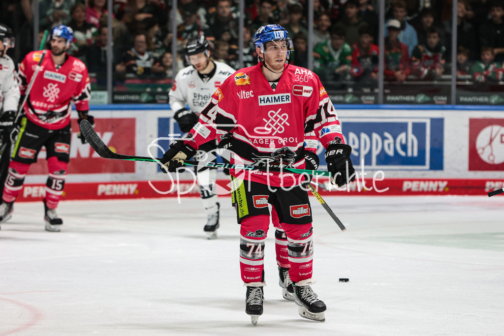 Augsburger Panther - Koelner Haie  | Vincent SAPONARI (AEV #74) in Aktion