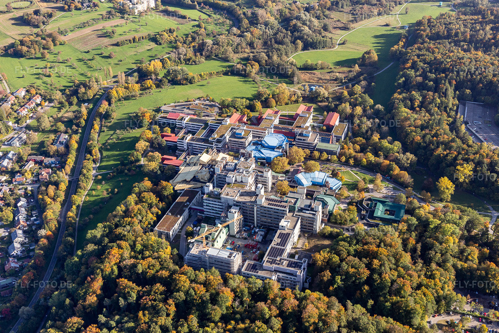 Luftbild: Universtät Konstanz im Ortsteil Egg in Konstanz im Bundesland Baden-Württemberg in Deutschland. Foto: IMG_119333.jpg vom 14.10.2019 durch Werner Riehm/FLY-FOTO.de