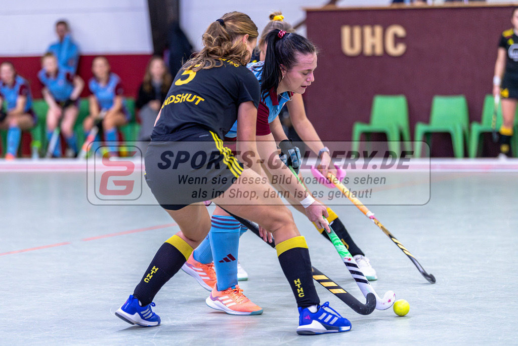 SM_2025-01-12_wD5_-72 | 1.Bundesliga Hallenhockey  (W) UHC - HTHC / 2:3 (2:1)