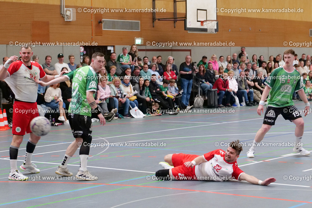 Handball : Verbandsliga Herren: TB Oberhausen - RW Oberhausen  am 12.04.2026 in Oberhausen. | Handball : Verbandsliga Herren: TB Oberhausen - RW Oberhausen  am 12.04.2026 in Oberhausen. - Realisiert mit Pictrs.com