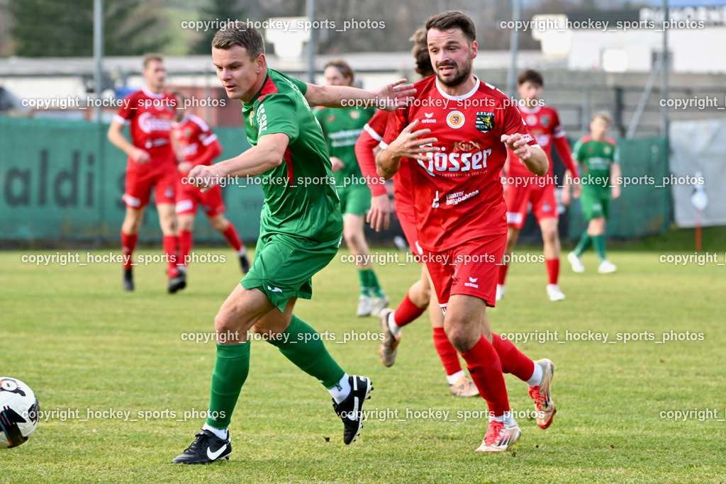 FC ASKÖ Gmünd vs. SV Rapid Lienz | #12 Marvin Metzler FC Gmünd, #15 Martin Neunhäuserer Rapid Lienz, FC ASKÖ Gmünd vs. SV Rapid Lienz, FC ASKÖ Gmünd vs. SV Rapid Lienz am 09.11.2025 in Ferlach (Ballspielhalle Ferlach), Austria, (Photo by Bernd Stefan)