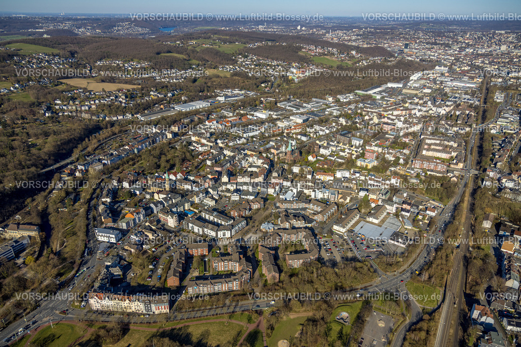 Hagen250302499 | Luftbild, Wohngebiet Ortsansicht Ortsteil Haspe, Hagen, Ruhrgebiet, Nordrhein-Westfalen, Deutschland