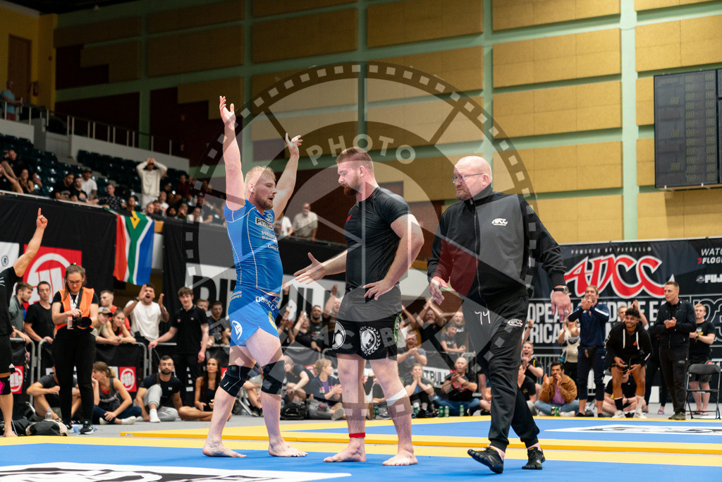 20230916PBB7764 | Fighters compete during the grappling tournement ADCC Trials (European, Middle East and African Championship) in Warsaw, Poland, on September 16, 2023.