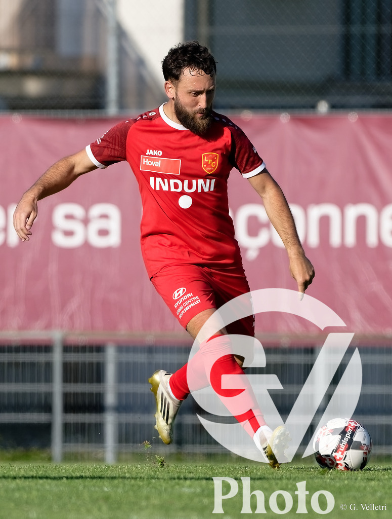 Lancy FC  v Servette FC M-21  - 1ere ligue Classic  | Geneva, Switzerland - April 25 : during the 1ere ligue Classic  match between Lancy FC  and Servette FC M-21  at Stade de Marignac on April 25 , 2026 in Geneva, Switzerland.