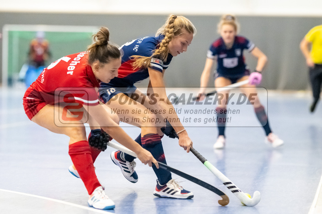 SFE_20221127_0087 | 1. Bundesliga Hockey Damen Düsseldorfer HC - Rot-Weiss Köln am 27.11.2022 in Düsseldorf (Düsseldorfer Hockeyclub 1905 e.V.), Photo: Stephan Fehrmann 2022 (Sports-Gallery),Jule Fischer ( Rot-Weiss Köln #6 )