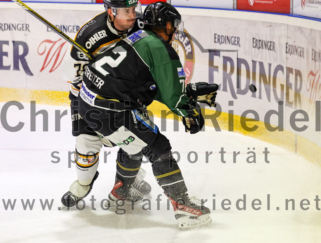 2022-09-23_107_TSV_Erding_gegen_EV_Fuessen | Erding, Deutschland, 23.09.2022:
Eishockey, Bayernliga 2022 / 2023, Testspiel, TSV Erding gegen EV Füssen, Endergebnis: 1:3

Leon Abstreiter (Erding Gladiators, #72)

Foto: Christian Riedel / fotografie-riedel.net