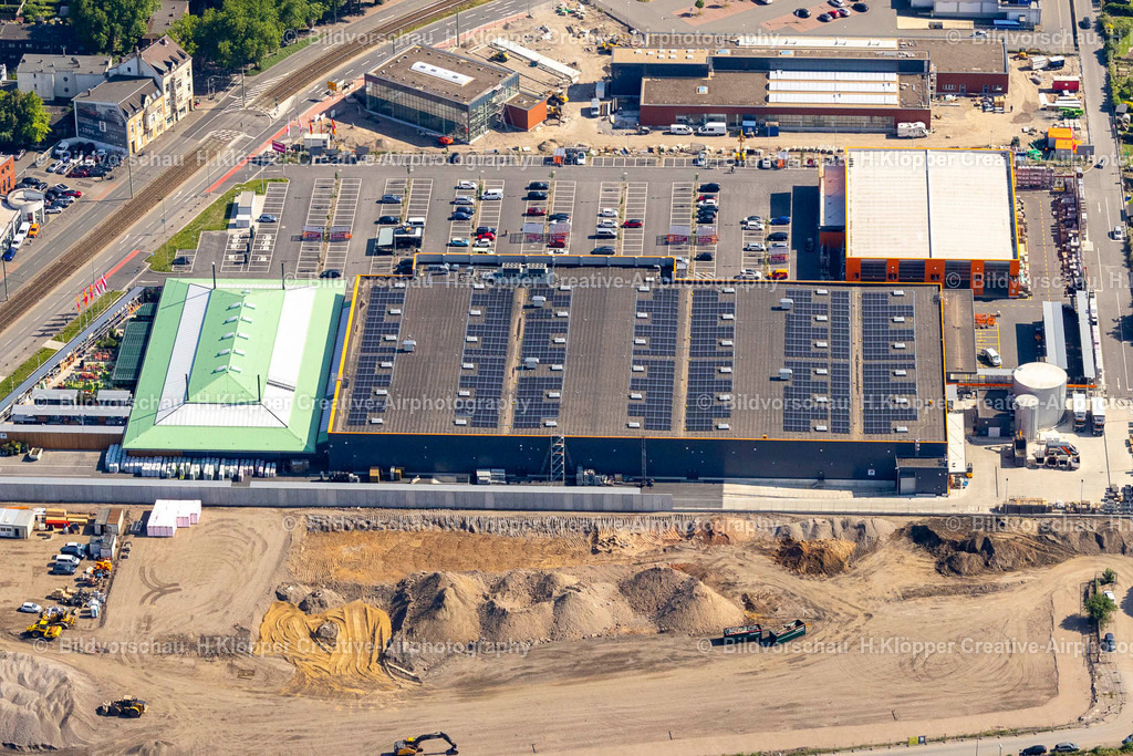 Luftbild Duisburg-4450 | Luftbild Gebäude der Niederlassung des Baumarktes " Hornbach" in Duisburg im Ruhrgebiet im Bundesland Nordrhein-Westfalen, Deutschland - Realisiert mit Pictrs.com