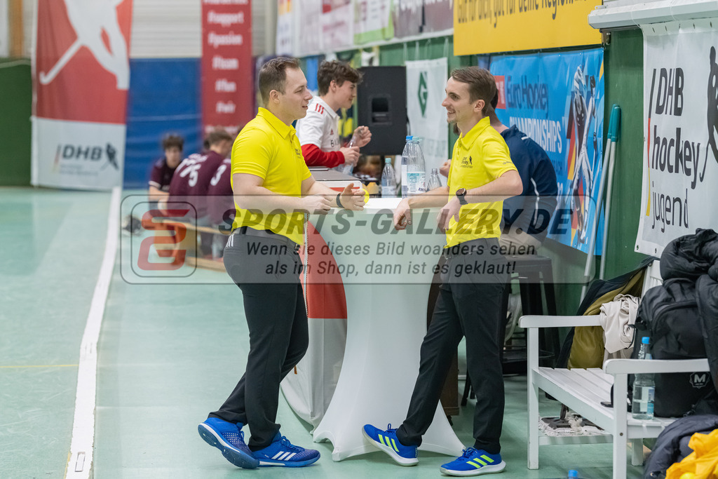 HK_20230305_106087 | Deutsche Meisterschaft MU16 Platz 7 Großflottbeker THGC - Münchener SC am 5.3.2023 RWK, Köln ,