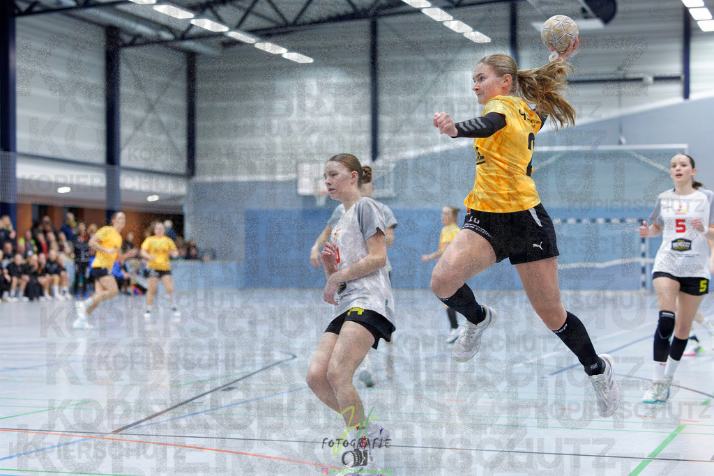 Frauen Oberliga Mitte (HHV); HSG Eibelshausen/Ewersbach - HSG Wettenberg II | Frauen Oberliga Mitte (HHV); HSG Eibelshausen/Ewersbach - HSG Wettenberg II am 13.12.2025 in Steinbrücken (Sporthalle am Hammerweiher)Photo © 2025 - Jörg Heinrich - Realisiert mit Pictrs.com