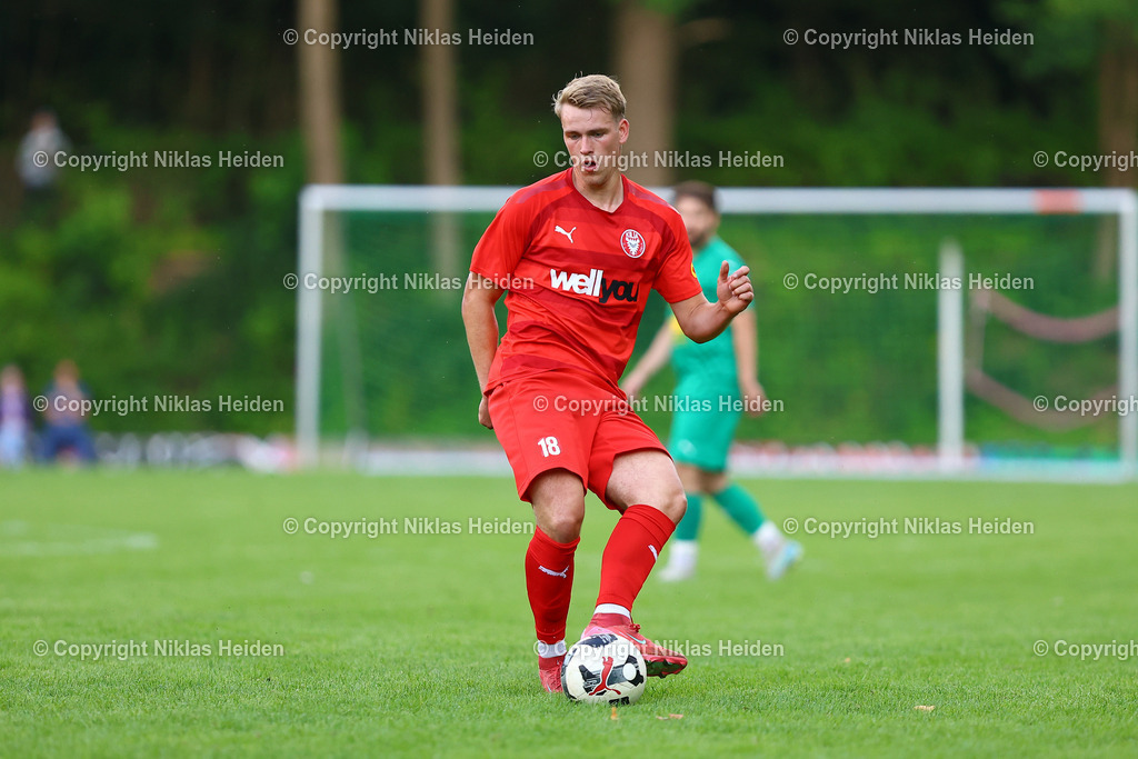 NH_SVECometKiel_FCKiliaKiel_KreispokalKFVKiel_29072025 | #18 Paul Meseberg (FC Kilia Kiel)Fußball I Herren I Kreispokal KFV Kiel I Saison 2025-2026  I Halbfinale I SVE Comet Kiel - FC Kilia Kiel I 29.07.2025 I Sportplatz Radsredder