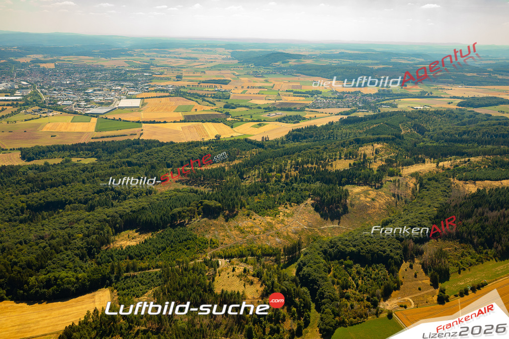 Die Luftaufnahme Lelbach - Korbach wurde 2022 vom Flugzeug aus (keine Drohne) erstellt. Hohe Auflösung -für große Poster und Wandbilder geeignet - Garantiert!