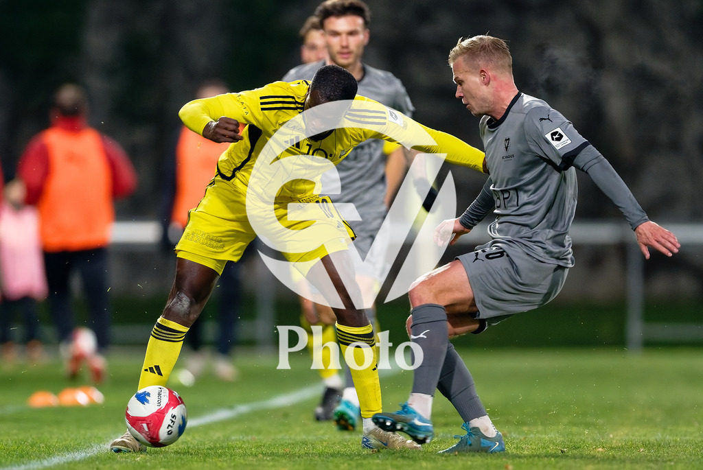 dieci Challenge League - FC Stade Nyonnais v FC Vaduz |  during the dieci Challenge League match between FC Stade Nyonnais and FC Vaduz at Centre sportif de Colovray in Nyon, Switzerland