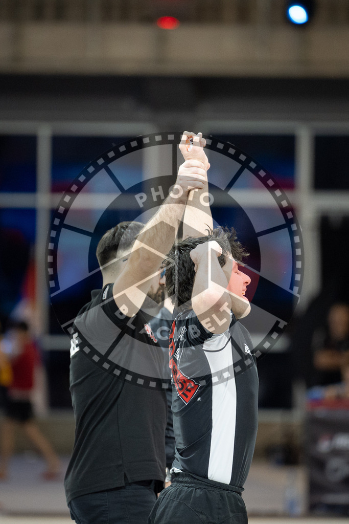 20260214PBB1743 | Fighters compete during the ADCC European Trials  competition day 1 in Belgrade, Serbia, on February 14, 2026.