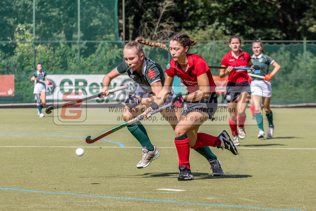 MJ_2023-09-10_F_CR-UHTC-41 | Taja Zoé Gans (Club Raffelberg #13), Club Raffelberg - Uhlenhorst Mülheim am 10.9.2023 in der Sportanlage Club Raffelberg, Duisburg
