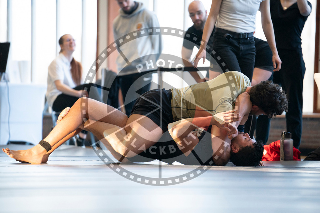 20240309PBB7564 | Fighters compete during the International Luta Livre (ILLCS) Spring Championship in Hannover, Germany, on March 9, 2024.