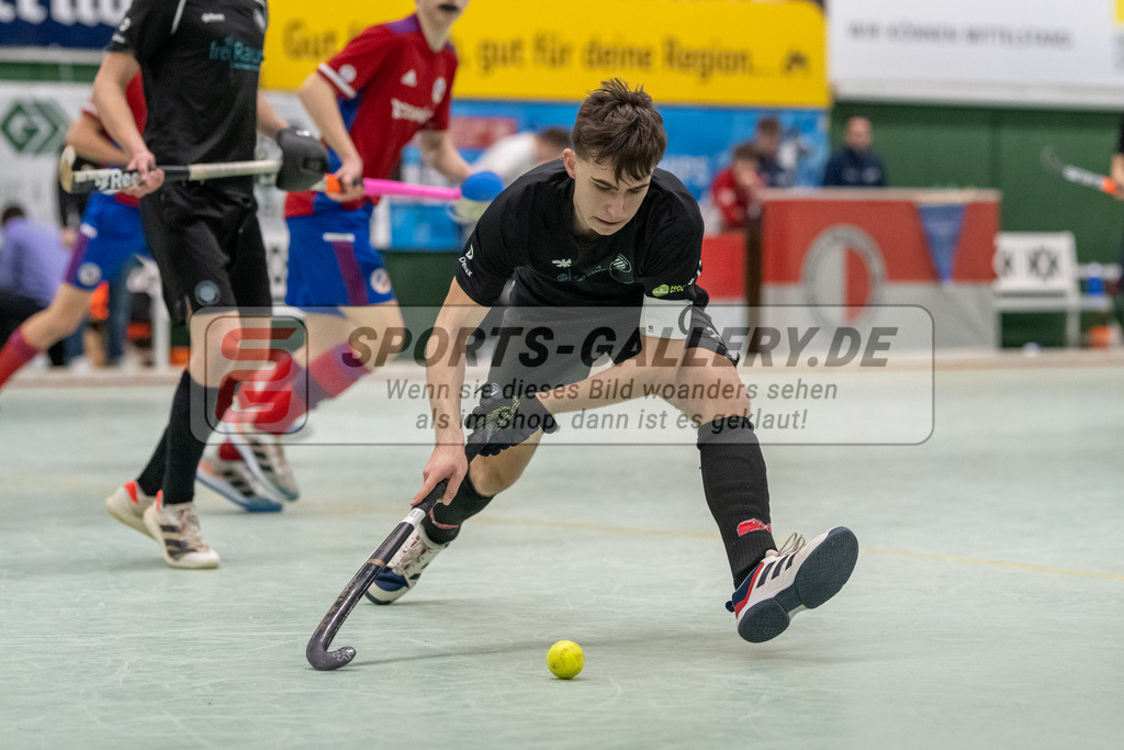 SFE_20230304_0030 | Deutsche Meisterschaft Männliche U16 Halle 2023 am 04.03.2023 in Köln (KTHC Stadion Rot-Weiss Köln Tennis and Hockey Club), Photo: Stephan Fehrmann 2022 (Sports-Gallery)
