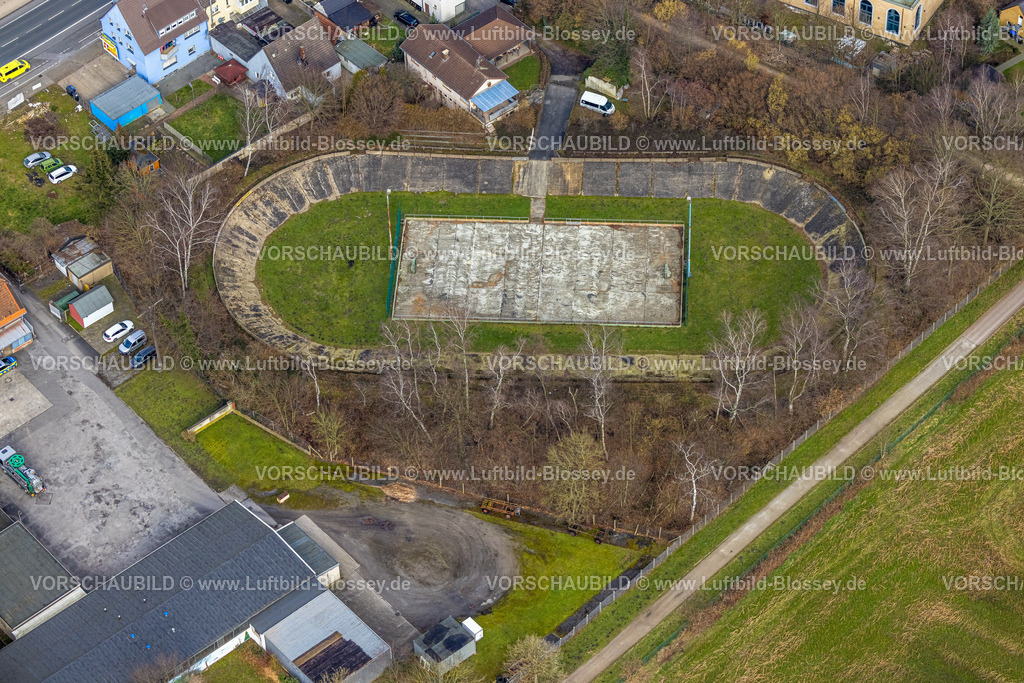 Hamm230215497 | Luftbild, Altes Barbarastadion, Rollhockeystadion, Stadtbezirk Herringen, Hamm, Ruhrgebiet, Nordrhein-Westfalen, Deutschland