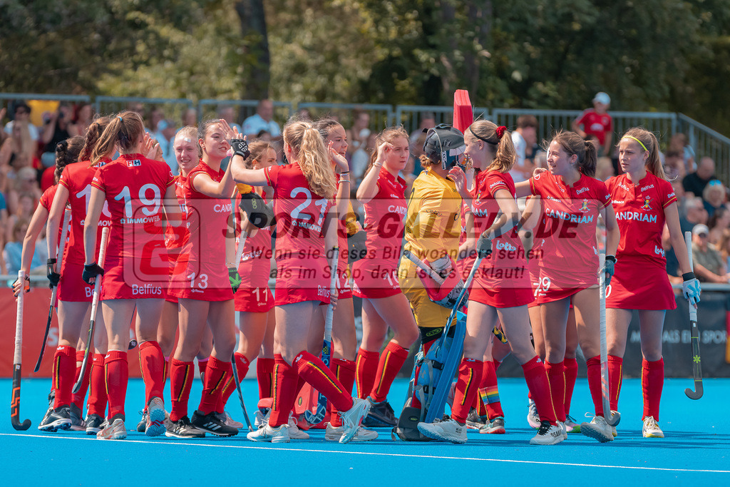 HK_20230712_101514 | Euro Hockey WU18 Belgium vs Germany Championship Girls &amp; Boys am 12.7.2023 CHTC , Krefeld ,