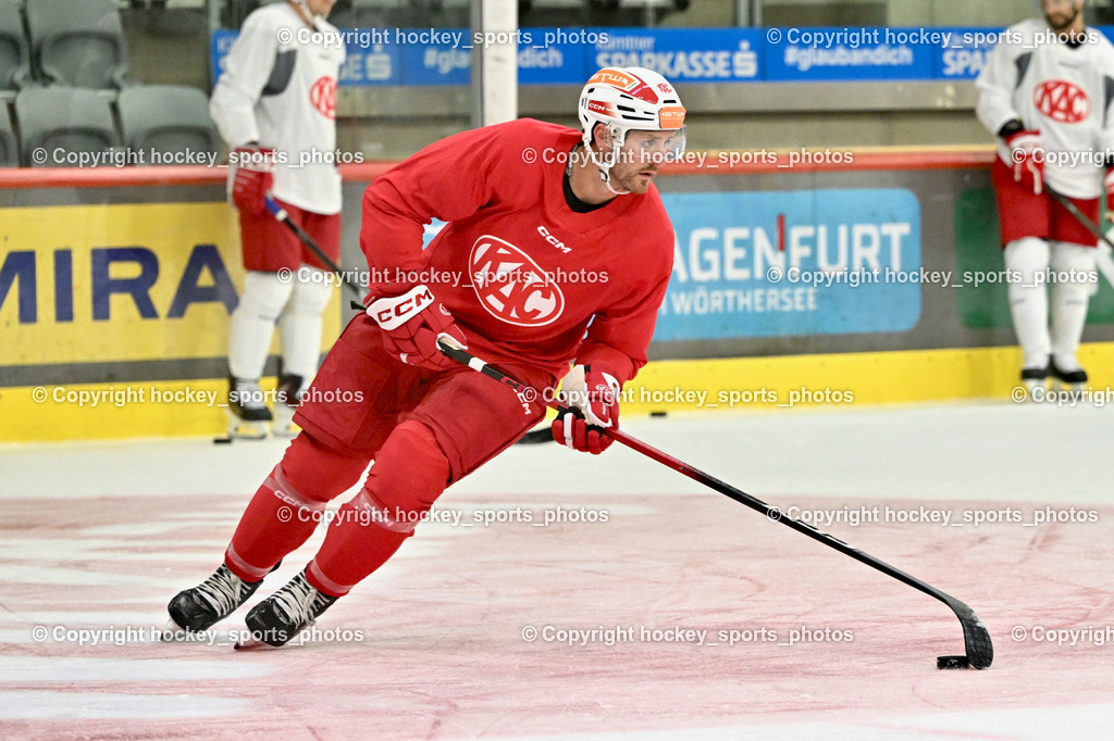 EC KAC Trainingsstart | Jordan Murray, EC KAC Neuzugang, EC KAC Trainingsstart, EC KAC Trainingsstart am 06.08.2025 in Klagenfurt (Heidi Horten Eishalle ), Austria, (Photo by Bernd Stefan)