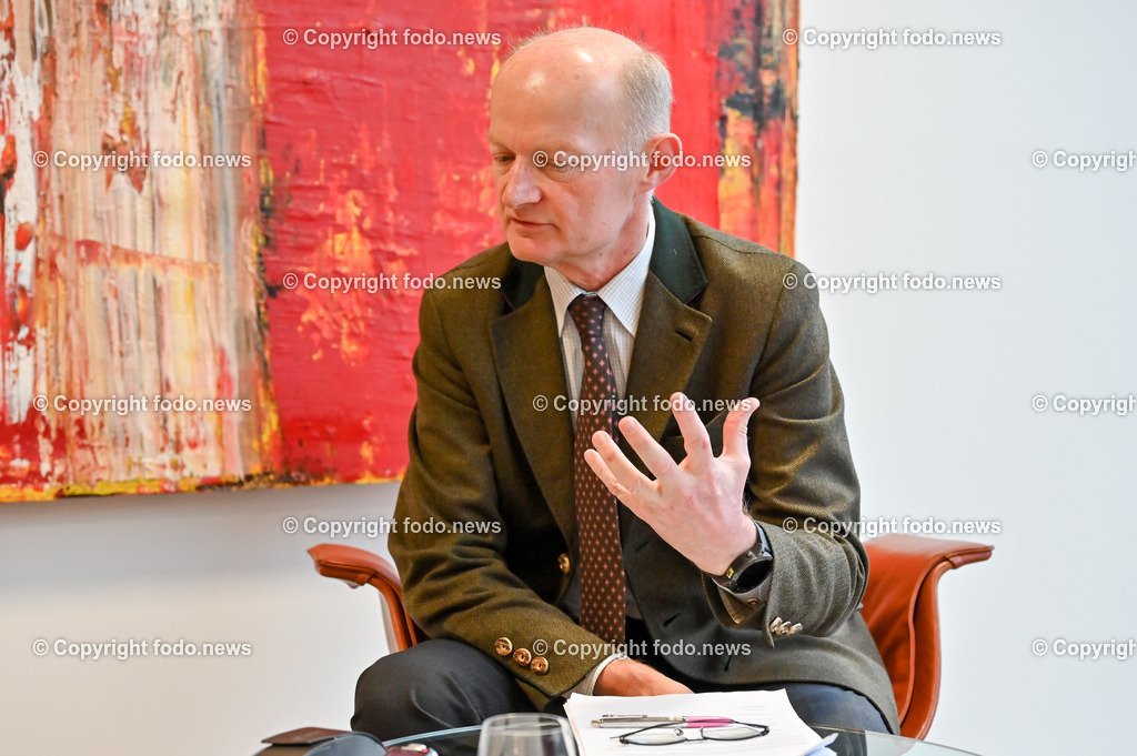 Franz Gasselsberger (Generaldirektor der Oberbank AG)_ 09.01.2023-21 | 09.01.2023, Oberbank AG, AUT, Linz, im Bild Franz Gasselsberger (Generaldirektor der Oberbank AG)