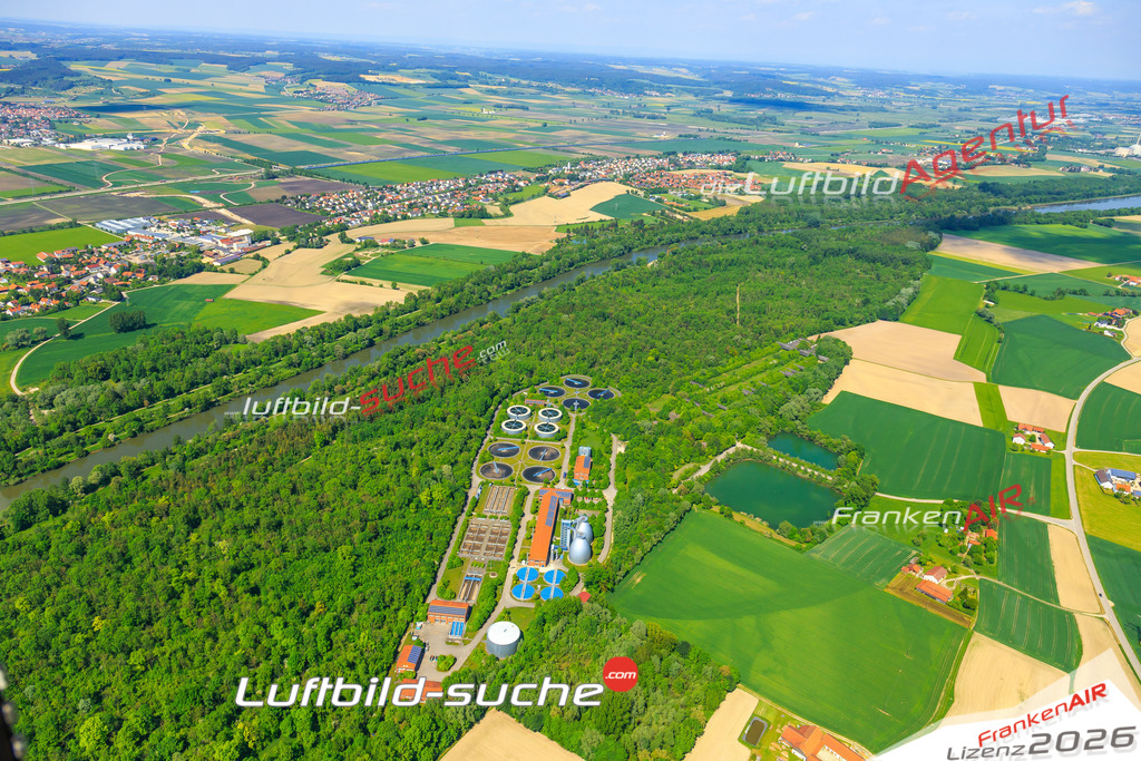 Die Luftaufnahme Dirnau - Landshut wurde vom UL-Flugzeug (keine Drohne) aus fotografiert.Hohe Druck- Auflösung-die Geschenkidee!