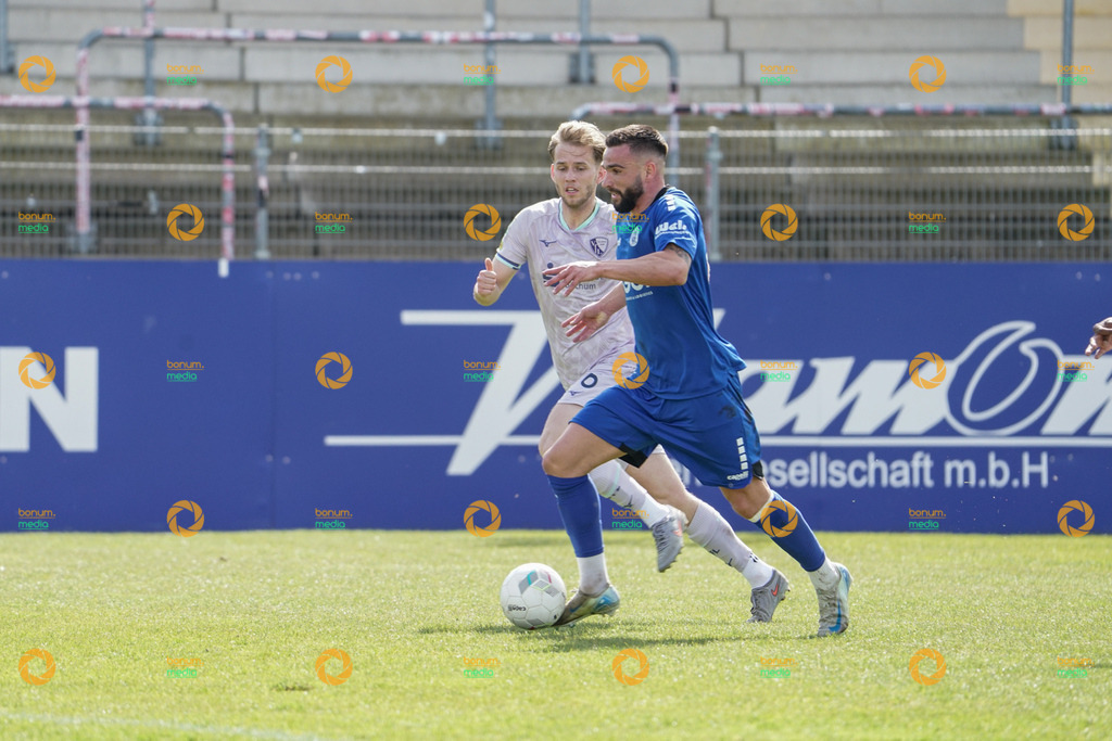 VfL Sportsfreunde Lotte vs. VfL Bochum II U23 - Regionalliga West - 28. Spieltag 2026 | Leon Demaj, 28Lars Holtkamp, 6 - Realisiert mit Pictrs.com