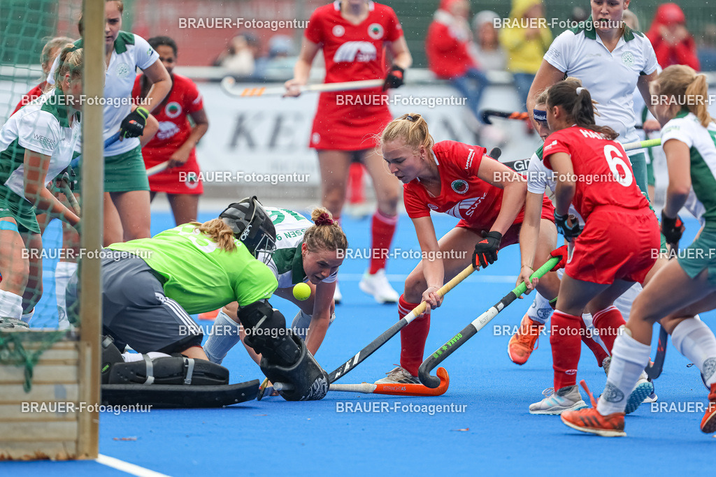 Crefelder HTC und HC Essen  | Krefeld, Deutschland 10.09.2022, , 

 2. Bundesliga Spiel der Damen zwischen Crefelder HTC und HC Essen auf der Gerd Wellen Hockeyanlage am 10. September 2022 in Krefeld.

(Foto: BRAUER-Fotoagentur)
 