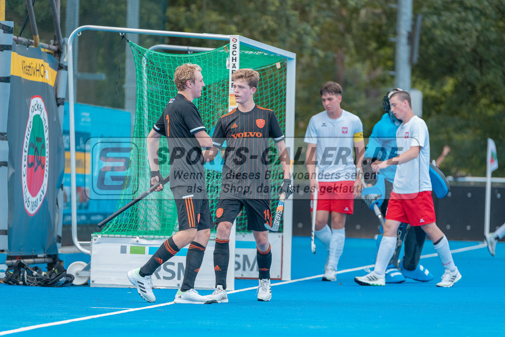 HK_20230710_100550 | Euro Hockey MU18 Netherland - Poland Championship Girls &amp; Boys am 10.7.2023 CHTC , Krefeld ,