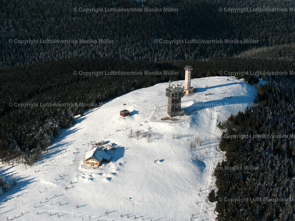 Schneekopf_939 | Schneekopf, Winter, Schnee, Luftbild, ThÃ¼ringen, bei Gehlberg - Realisiert mit Pictrs.com