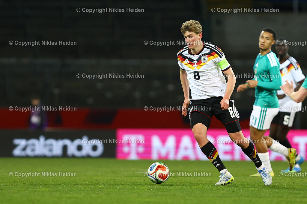 NH_DeutschlandU21_NordirlandU21_U21EMQualifikation_27032026 | #8 Aljoscha Kemlein (Deutschland U21)Fußball I Junioren I U21-EM-Qualifikation I Saison 2025-2026 I 8. Spieltag I Deutschland U21 - Nordirland U21 I 27.03.2026 I Eintracht-Stadion