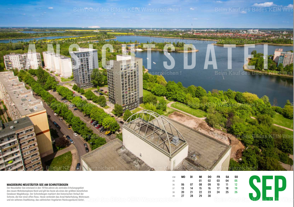 9_Magdeburg_Luftbild_Kalender_2027_September | Magdeburger Wandkalender mit Luftbildern für Firmen 2027 - Realisiert mit Pictrs.com