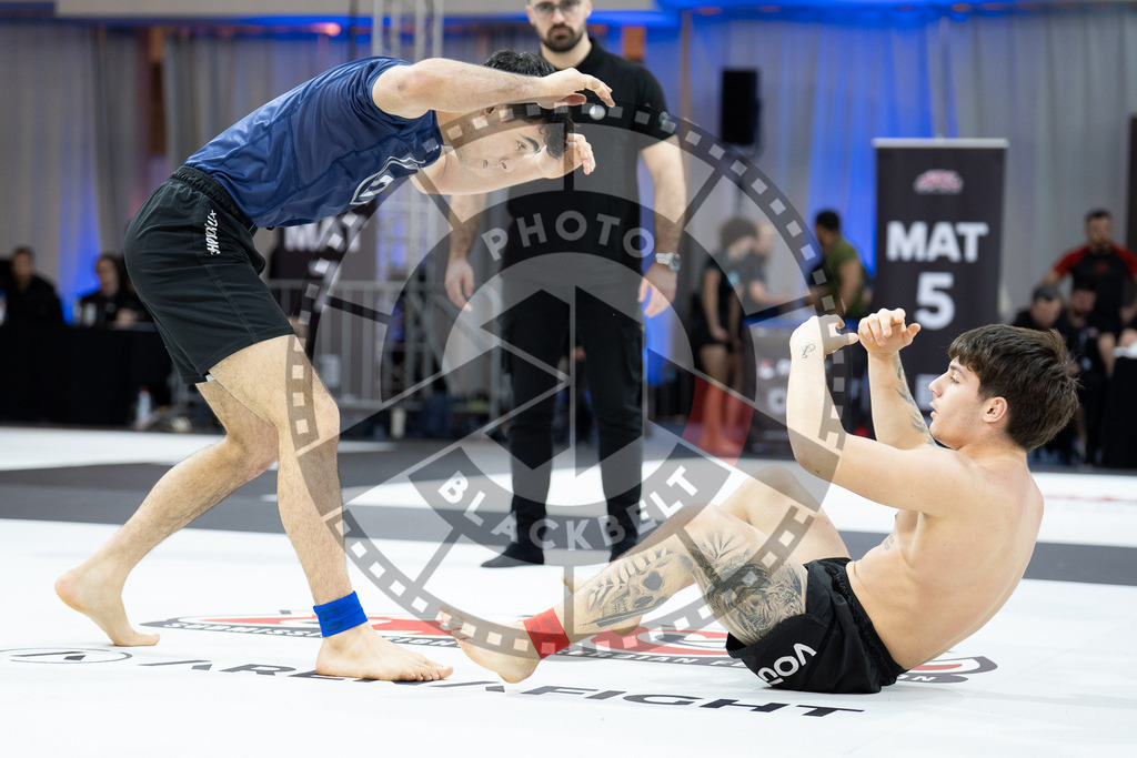 20260214PBB0662 | Fighters compete during the ADCC European Trials  competition day 1 in Belgrade, Serbia, on February 14, 2026.