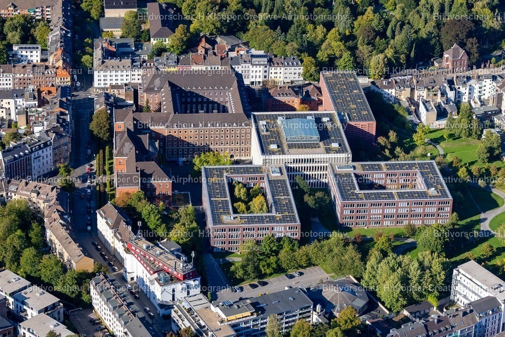 Lufbilder Aachen-6123 | Gerichts- Gebäudekomplex - Landgericht und Justizzentrum an der Adalbertsteinweg in Aachen im Bundesland Nordrhein-Westfalen, Deutschland. - Realisiert mit Pictrs.com