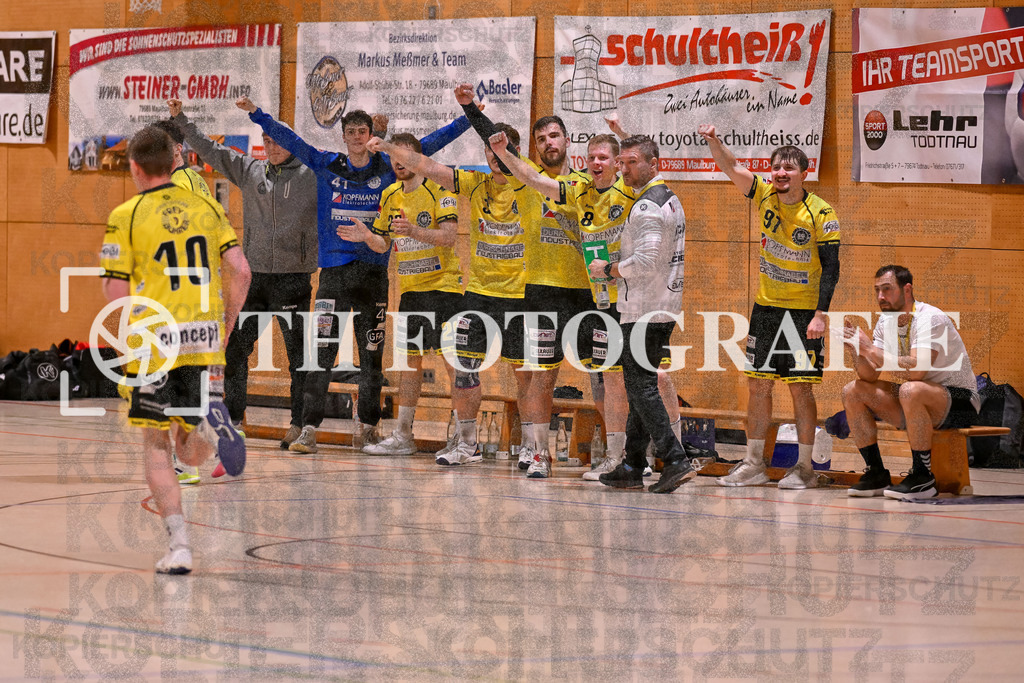 GER, SG Maulburg/Steinen - SG Koendringen/Teningen 2, Handball, Landesliga, 21. Spieltag, Saison 2023/2024, 23.03.2024 | GER, SG Maulburg/Steinen - SG Koendringen/Teningen 2, Handball, Landesliga, 21. Spieltag, Saison 2023/2024, 23.03.2024

Foto: TH Fotografie/Thomas Hess