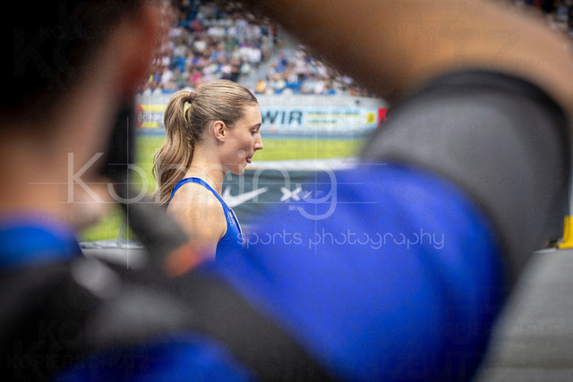 Deutsche Leichtathletik-Meisterschaften; Bochum-Wattenscheid, 25.07.2026 | 400m Vorlauf mit Johanna Martin (1. LAV Rostock); Deutsche Leichtathletik-Meisterschaften am 25.07.2026 im Lorheide-Stadion, Bochum-Wattenscheid (Nordrhein-Westfalen).