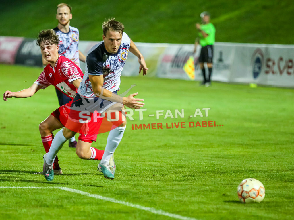 SC St Veit - SK St Andrä 1-6, Unterliga Ost | Alexander Hofer (SC St. Veit,K #11) SC St Veit - SK St Andrä 6-1 am 22.08.2023 in St. Veit
(Jacques Lemans Arena), Austria, (Photo by Ernst Krawagner sport-fan.at) - Realisiert mit Pictrs.com
