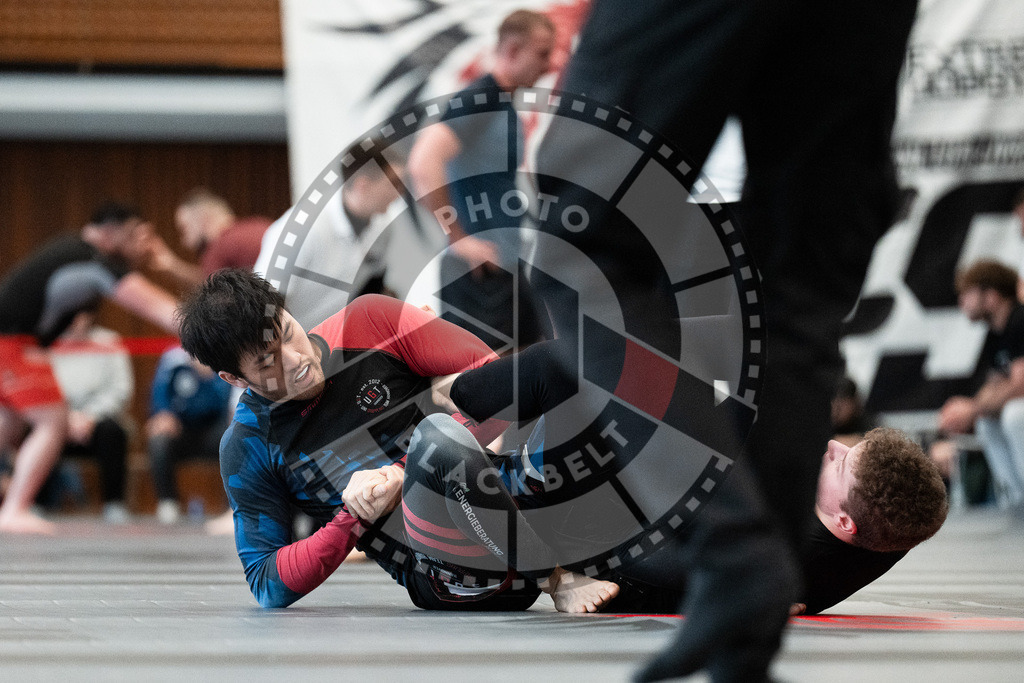 20251129PBB8429 | Fighters compete during the luta livre competition ILLCS XI winter edition on November 29, 2025 in Hannover, Germany.