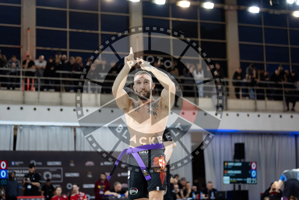 20260214PBB2061 | Fighters compete during the ADCC European Trials  competition day 1 in Belgrade, Serbia, on February 14, 2026.