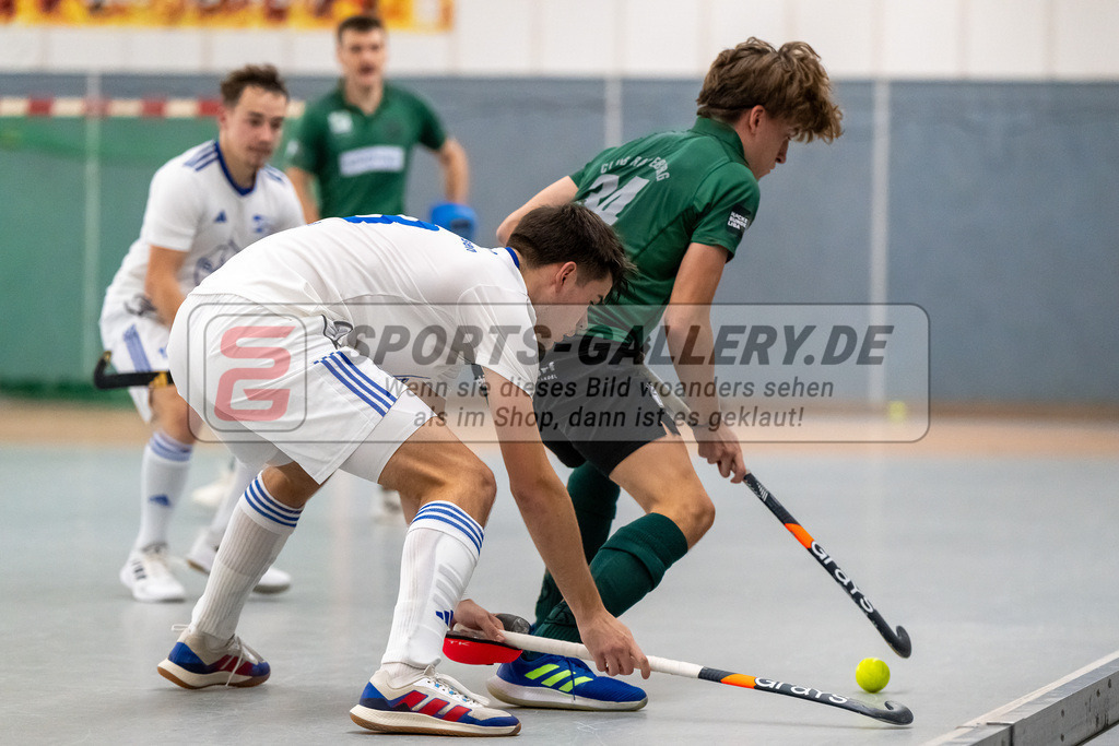 HK_20241129_109330 | 2. Bundesliga Halle Herren Club Raffelberg - RTHC Bayer Leverkusen am 29.11.2024 Club Raffelberg, Duisburg ,