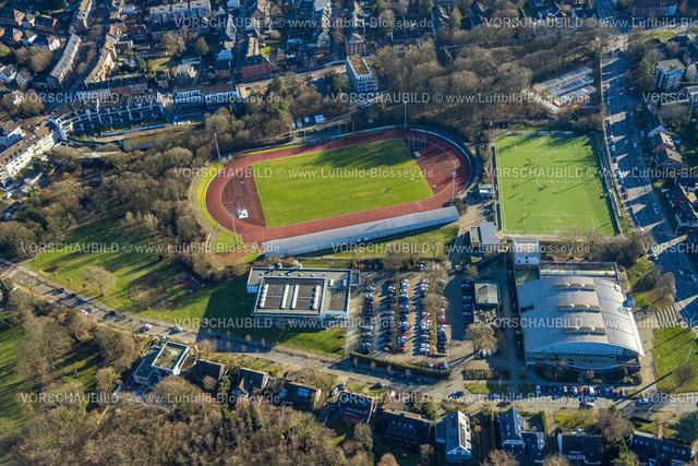 Bottrop240107486 | Luftbild, Jahnstadion Fußballplatz des VfB Bottrop 1900 e.V., Süd-West, Bottrop, Ruhrgebiet, Nordrhein-Westfalen, Deutschland