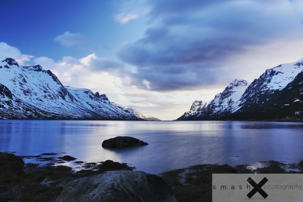 Midnightsun at the Ersfjørd | Ersfjørd (Norway/Norwegen)