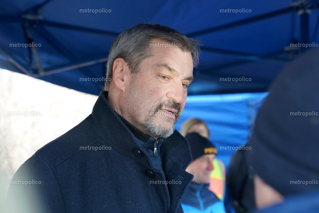 Markus Söder im Rahmen der PK zur Jahresbilanz Grenzpolizei am 6. Feb. 2025 (6) (1) | Metropolico